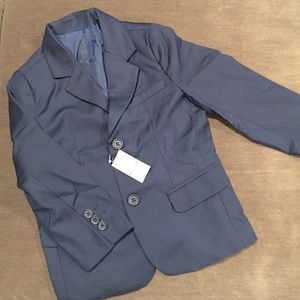 The children’s place boys navy blazer.  3t & 4t available.